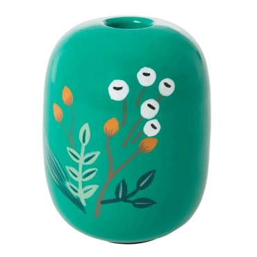 Rice Kerzenhalter grün