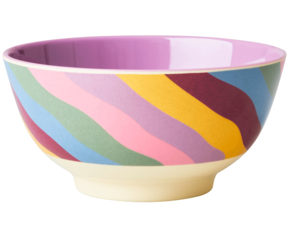 Rice Schale Funky Stripes