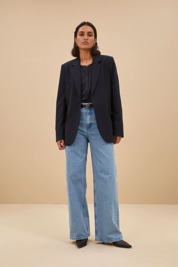 By bar Amsterdam Jill Pinestripe Blazer