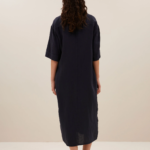 By bar Leinenkleid