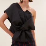 By bar Amsterdam schwarzes Oberteil